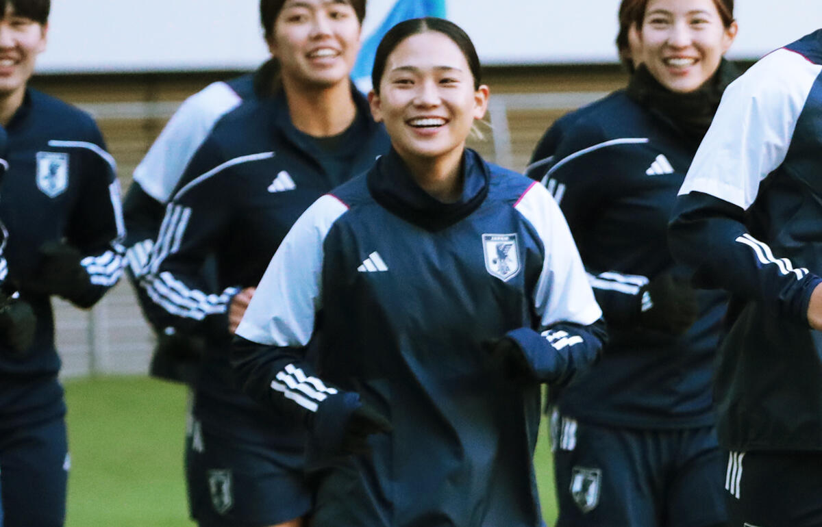 北朝鮮戦へ意気込み語る長野風花