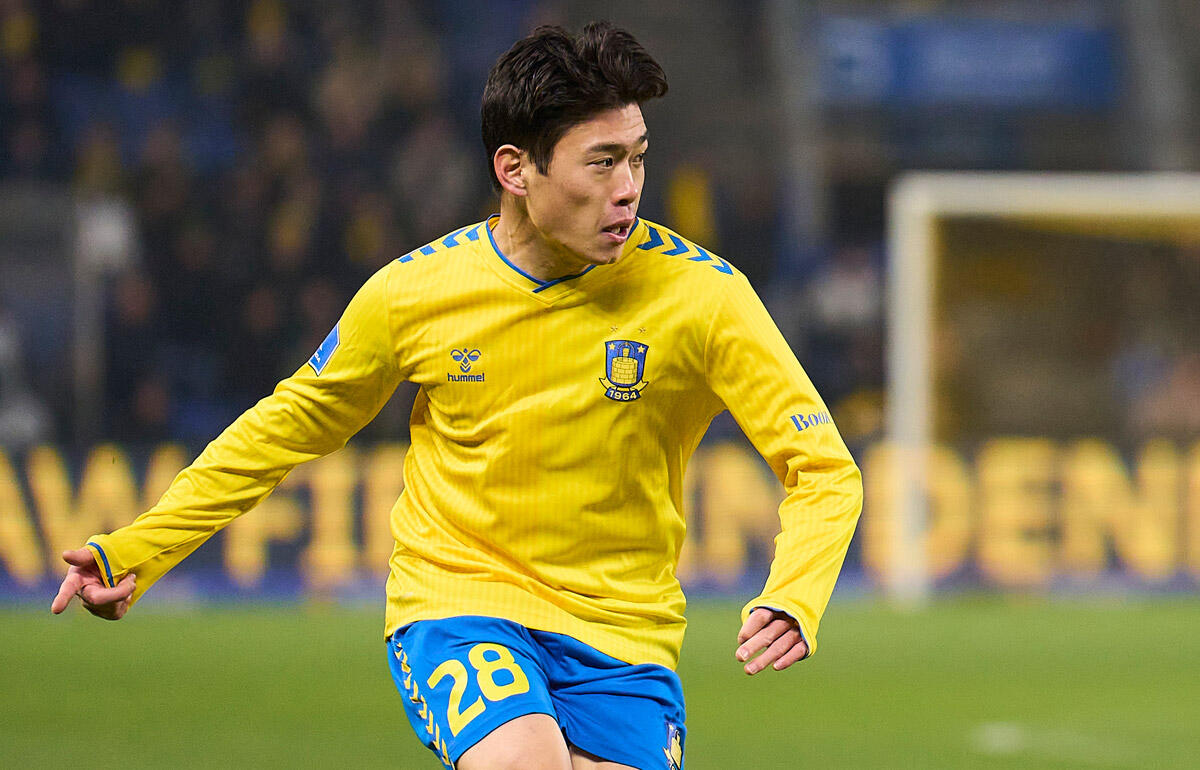 ブレンビーIFのU-23日本代表MF鈴木唯人