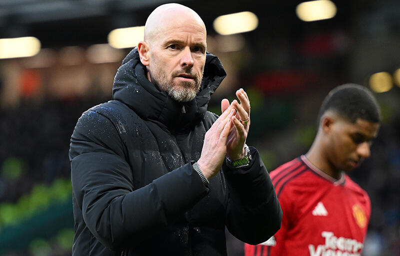 批判に反論するエリク・テン・ハグ監督