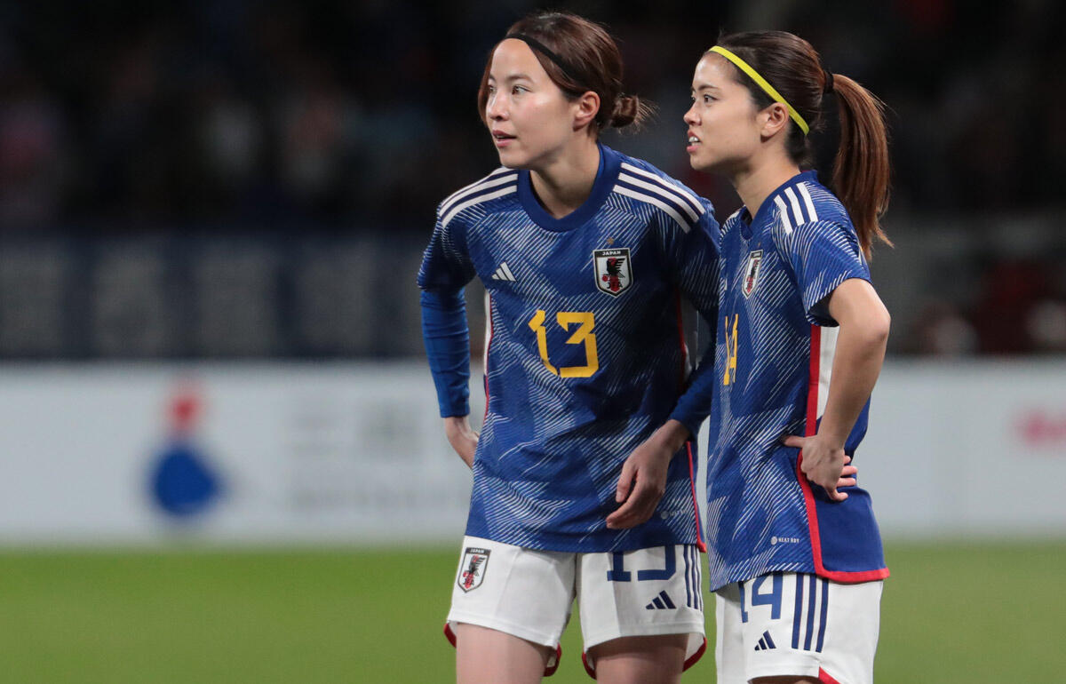 先制ゴールにつながるFKからクロスを上げた北川ひかる