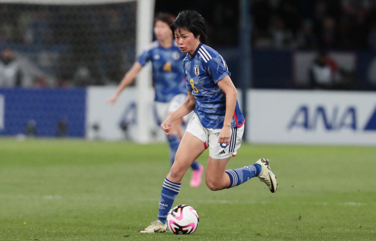 北朝鮮戦の先制点に絡んだ上野真実