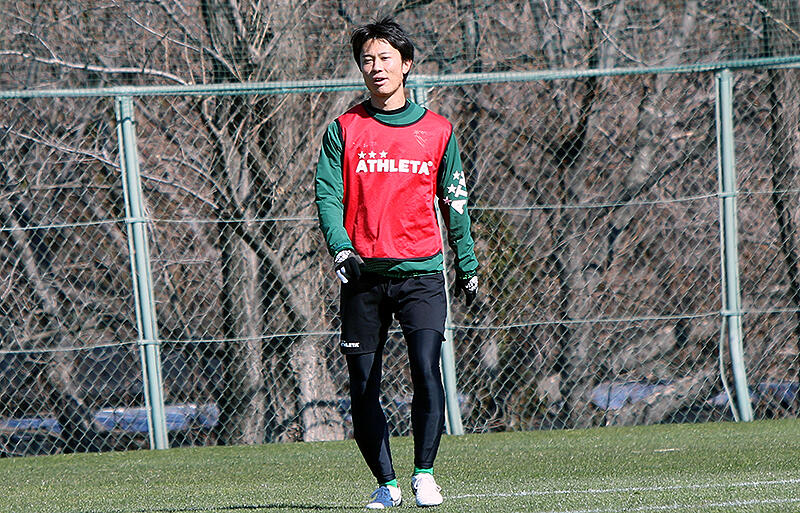 有観客では初の埼スタでの一戦に臨む齋藤功佑