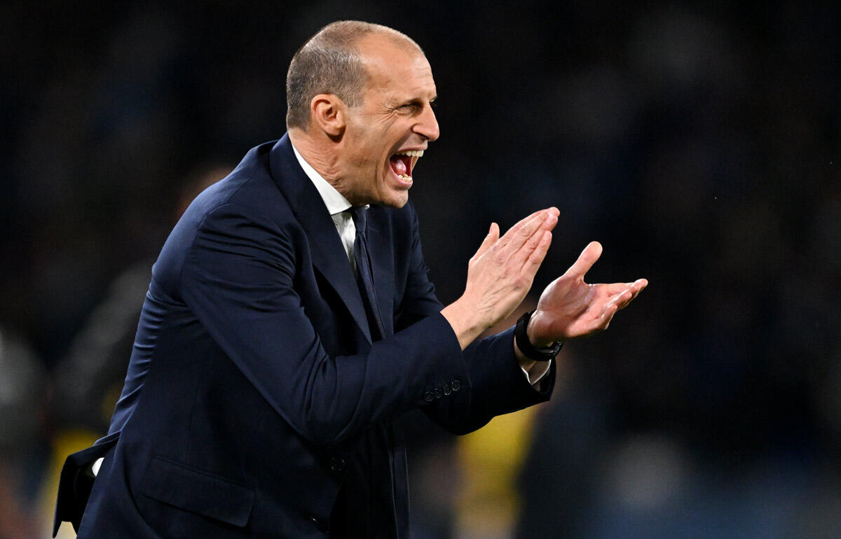 ナポリに敗れたアッレグリ監督