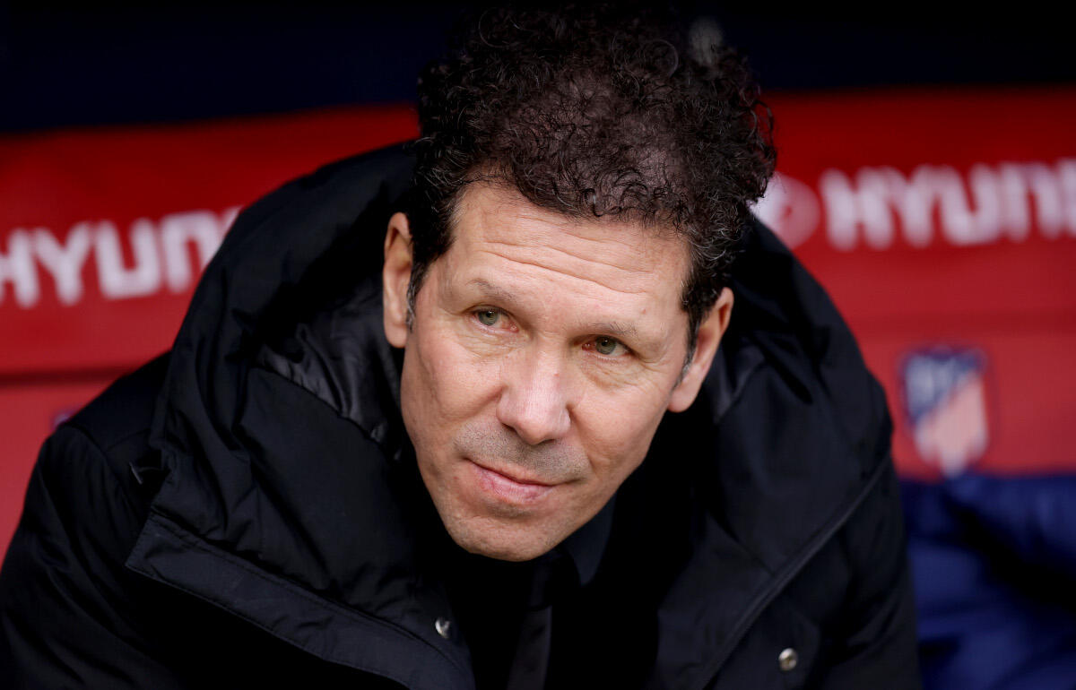 勝利を喜んだディエゴ・シメオネ監督