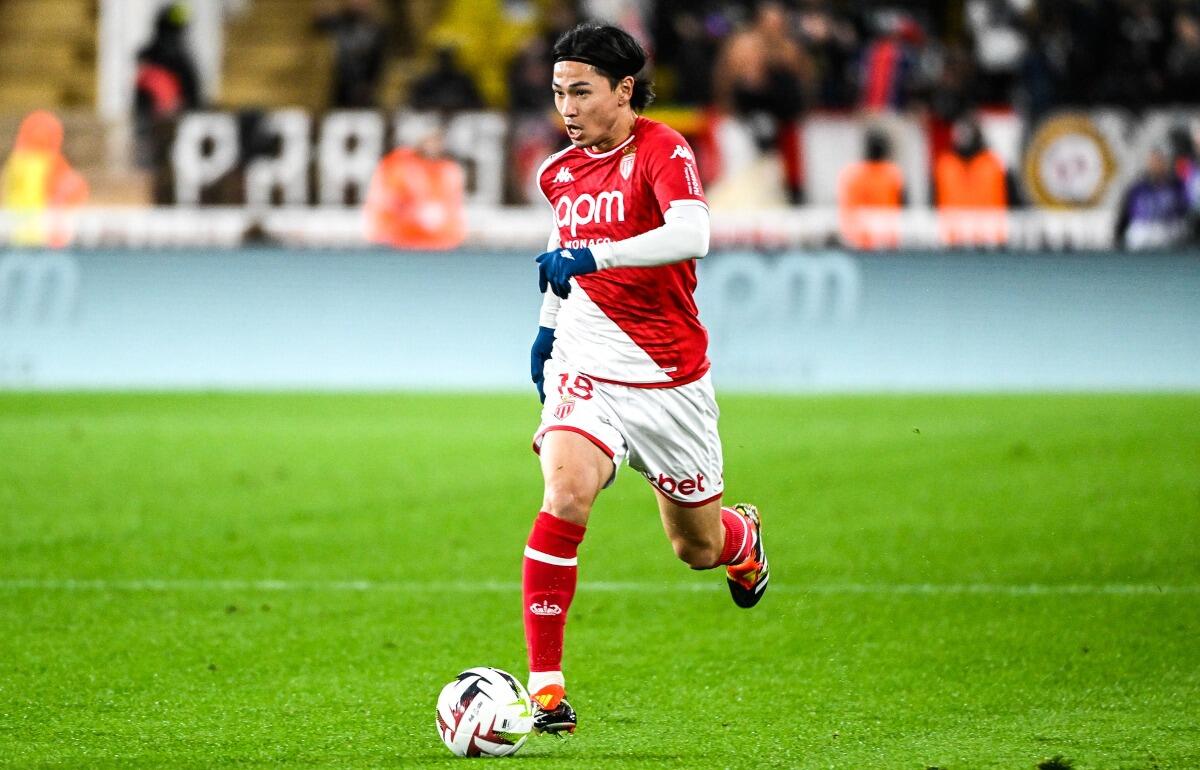 好パフォーマンスを見せたモナコの日本代表MF南野拓実