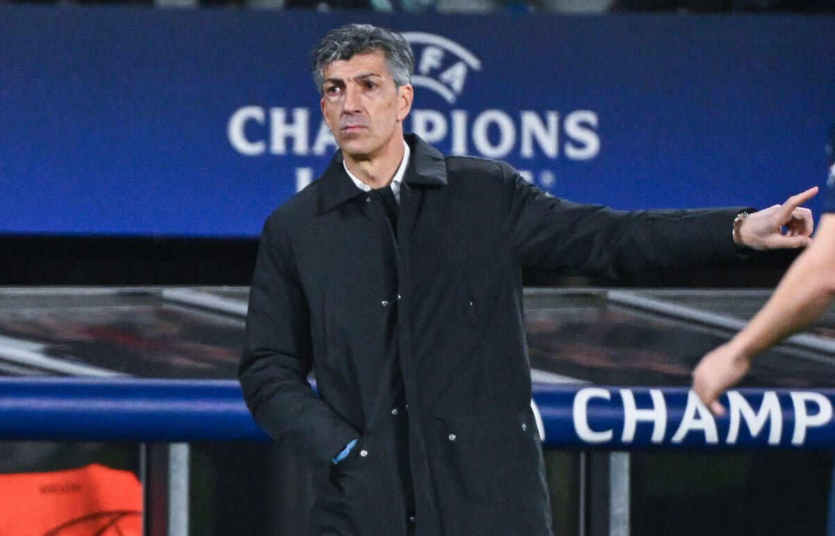 ベスト16敗退となったソシエダのイマノル・アルグアシル監督