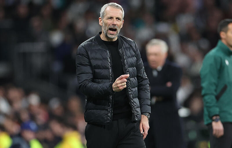 マルコ・ローゼ監督はCL敗退もチームを誇る