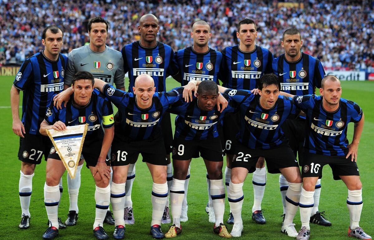 三冠を達成した2009-10シーズン当時のインテル