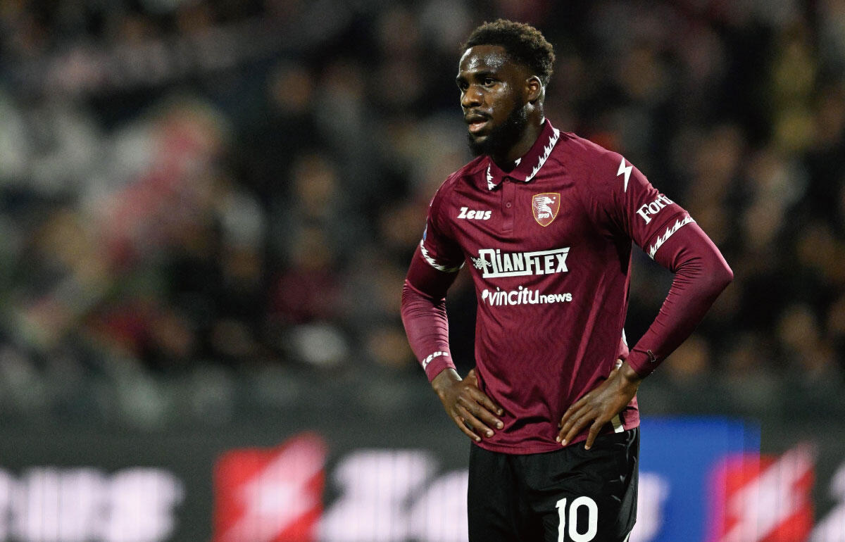 サレルニターナのFWブライエ・ディア