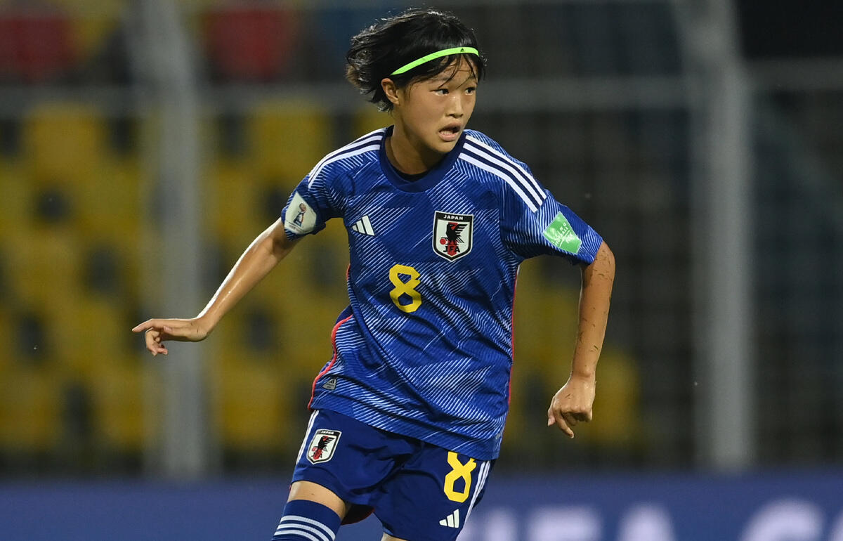2022年のU-17女子W杯にも出場したMF眞城美春