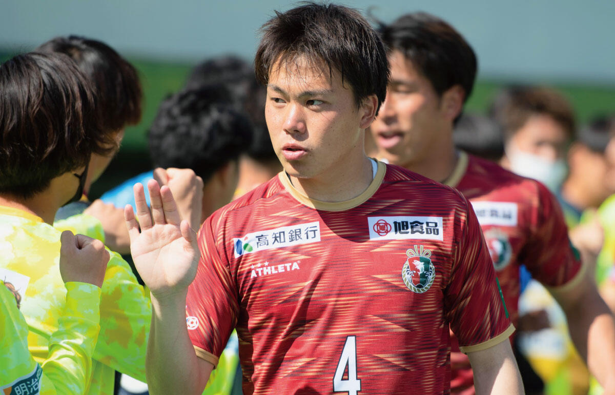 高知ユナイテッドSCの主将に就任した小林大智(写真は昨季)
