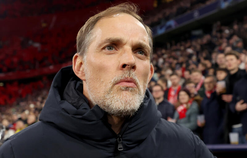 バイエルンのトゥヘル監督。