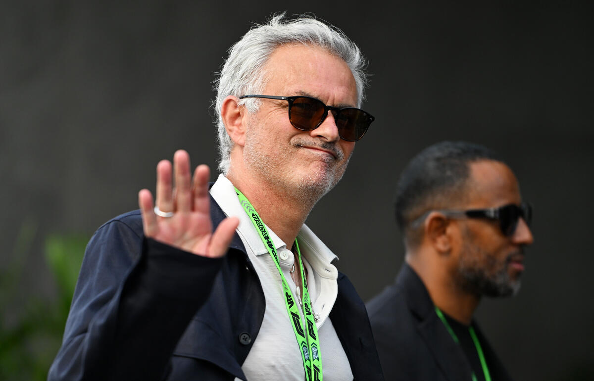 F1サウジアラビアGPにも招待されたジョゼ・モウリーニョ氏