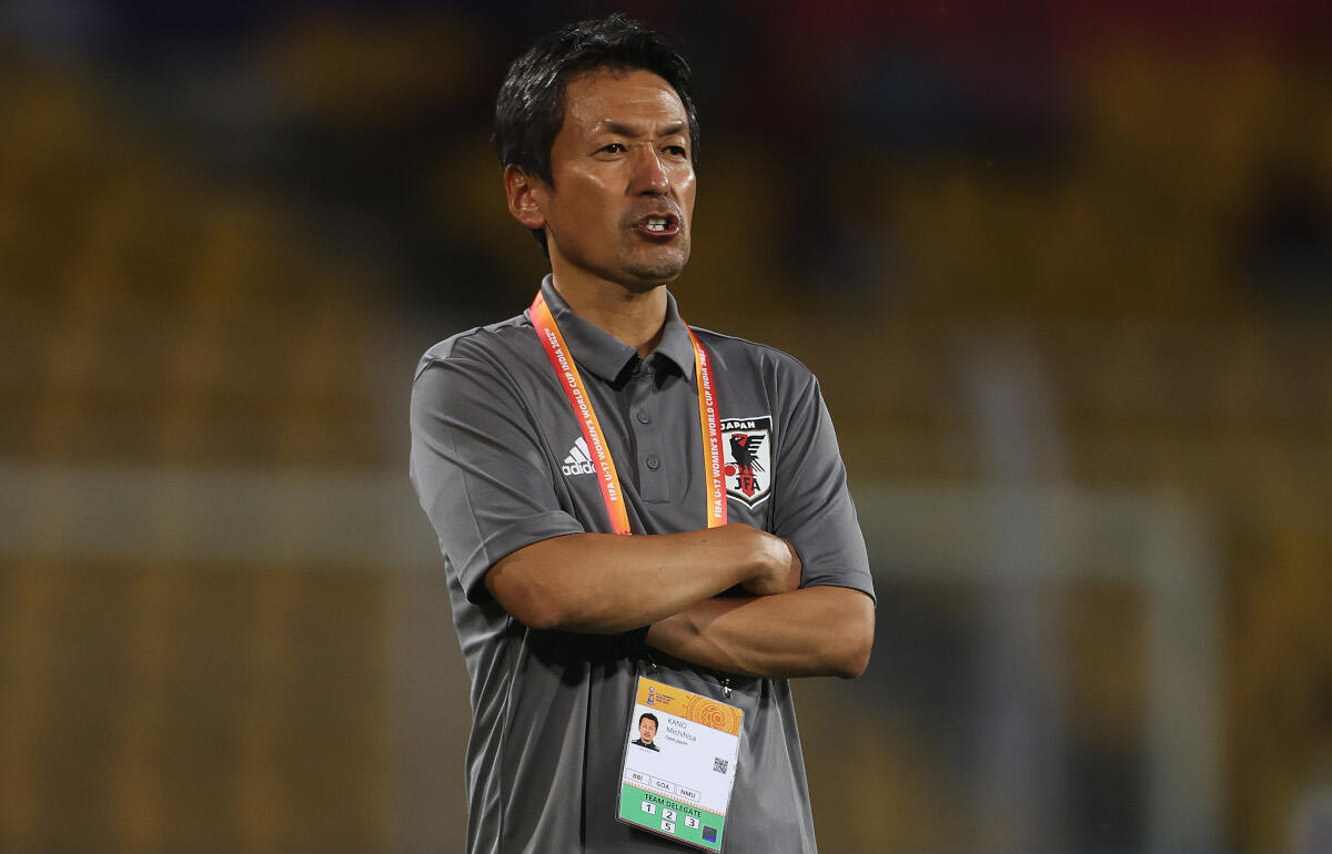 U-20日本女子代表の狩野倫久監督