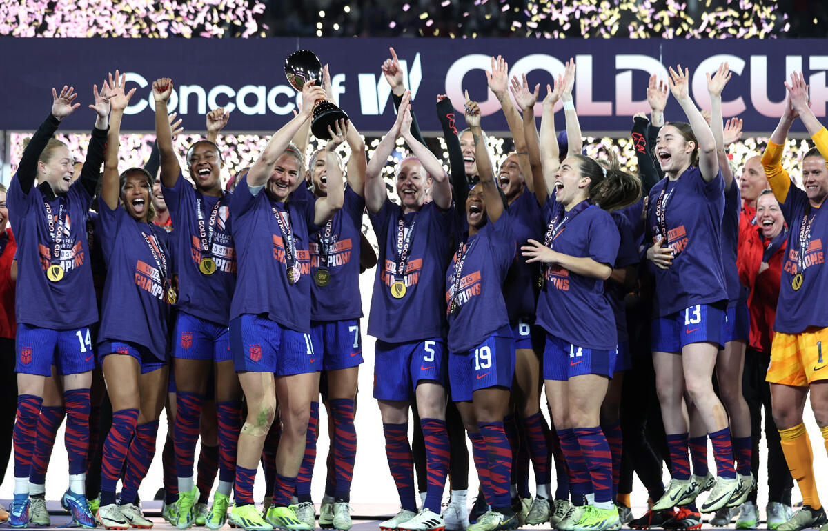 アメリカがWゴールドカップの初代女王に輝いた