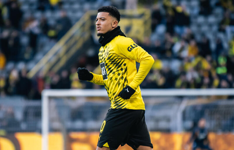 ドルトムントに2年半ぶりの復帰を決めたサンチョ。