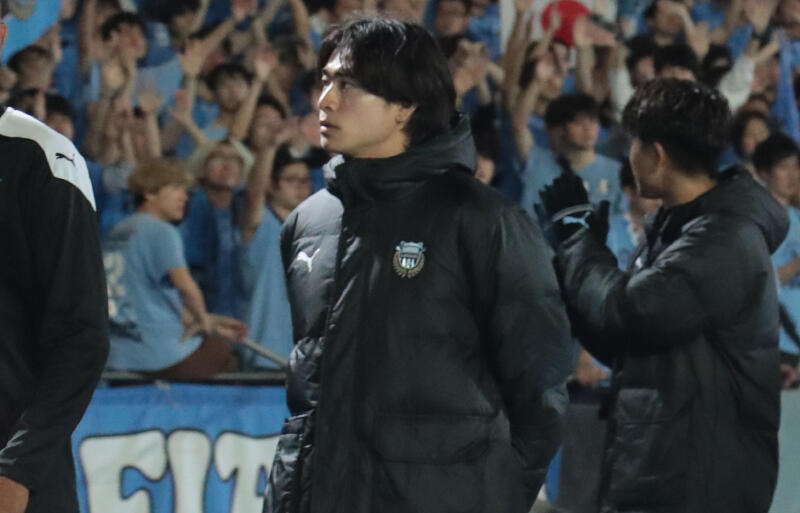 川崎Fから仙台移籍の松井蓮之。