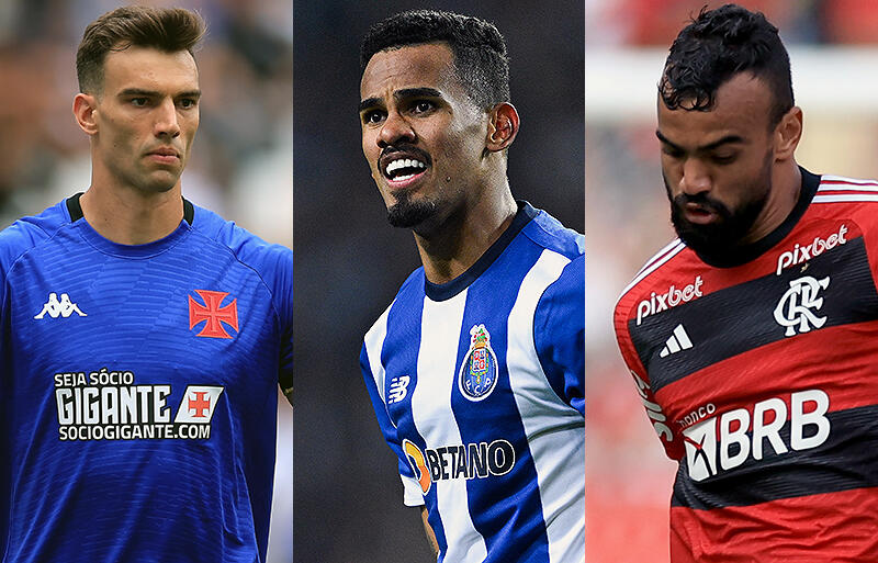 追加招集された3選手(写真左から)ジャルディム、ガレーノ、ファブリシオ・ブルーノ