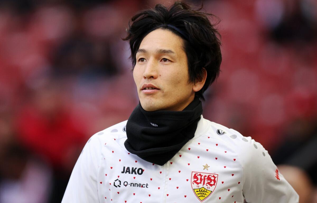 シュツットガルトのMF原口元気