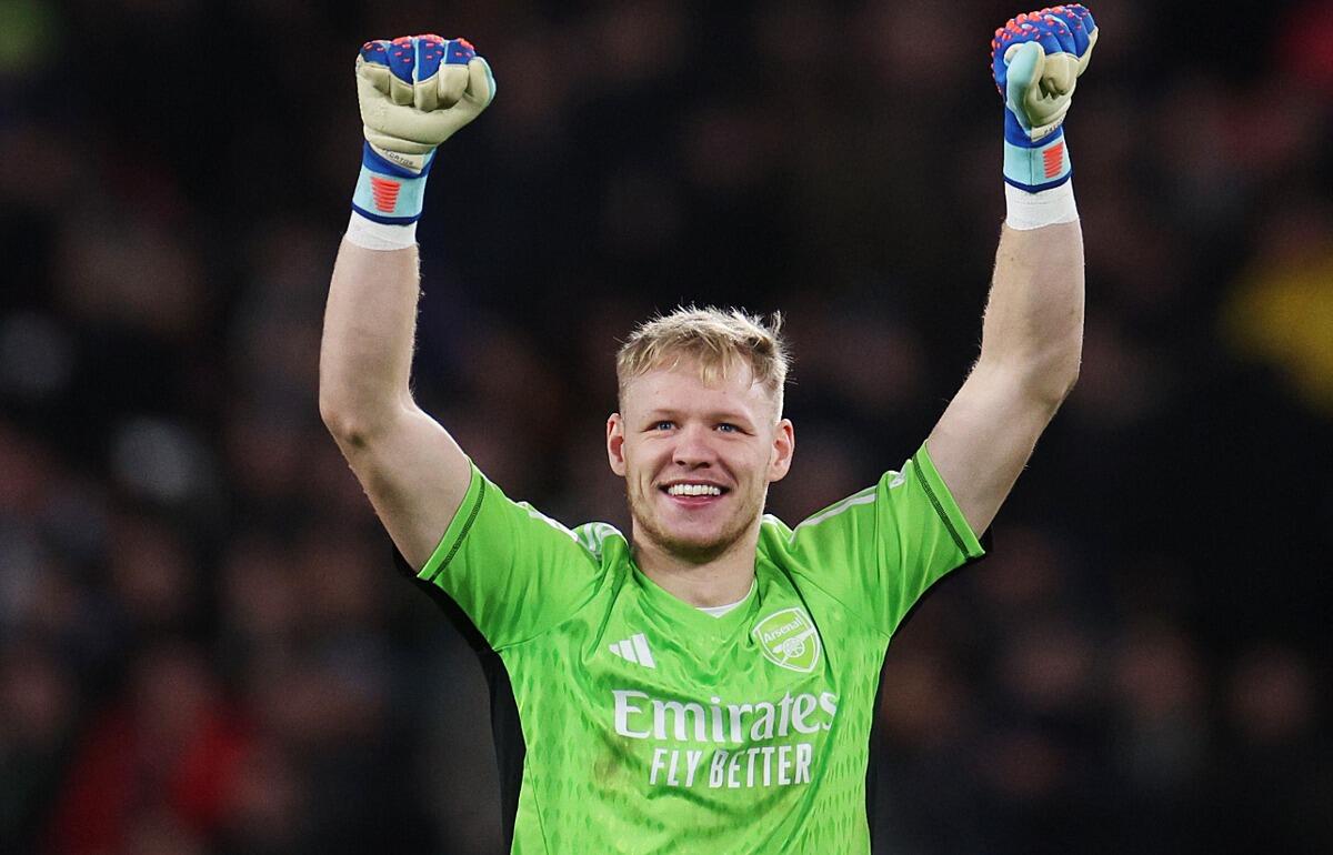 アーセナルのイングランド代表GKアーロン・ラムズデール