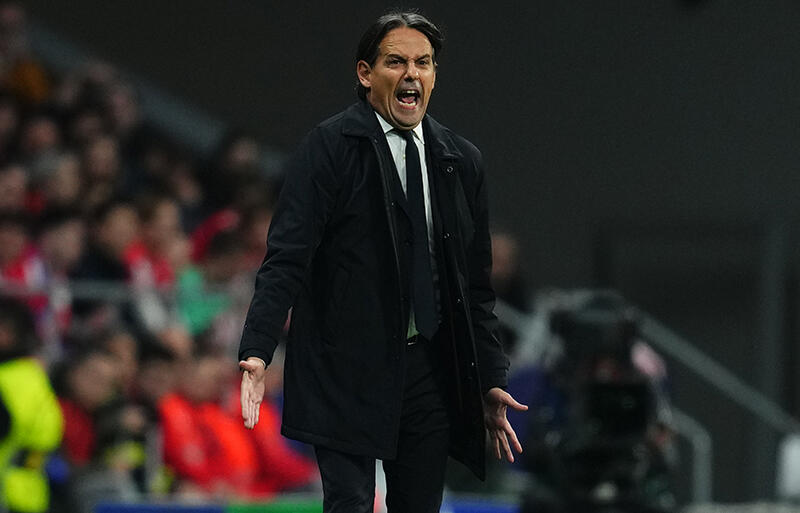 CL敗退となったシモーネ・インザーギ監督