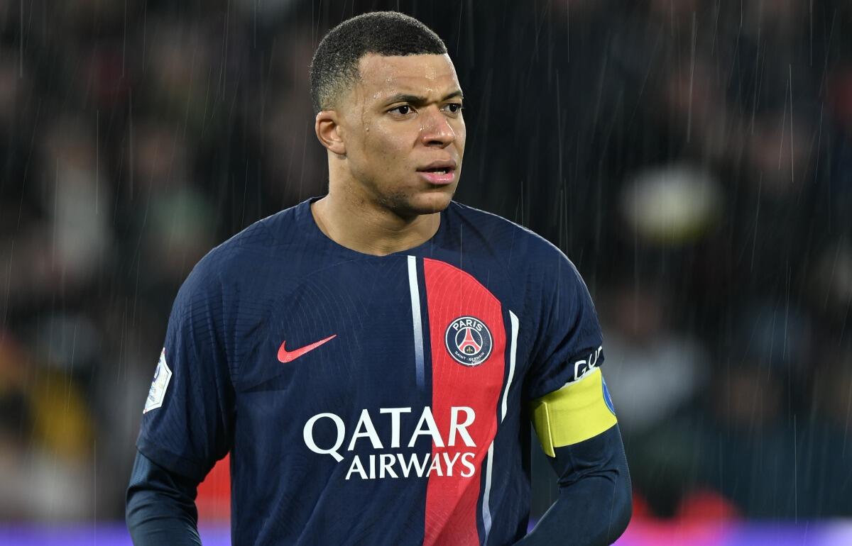 勝手に名前を使われてしまったパリ・サンジェルマンのキリアン・ムバッペ