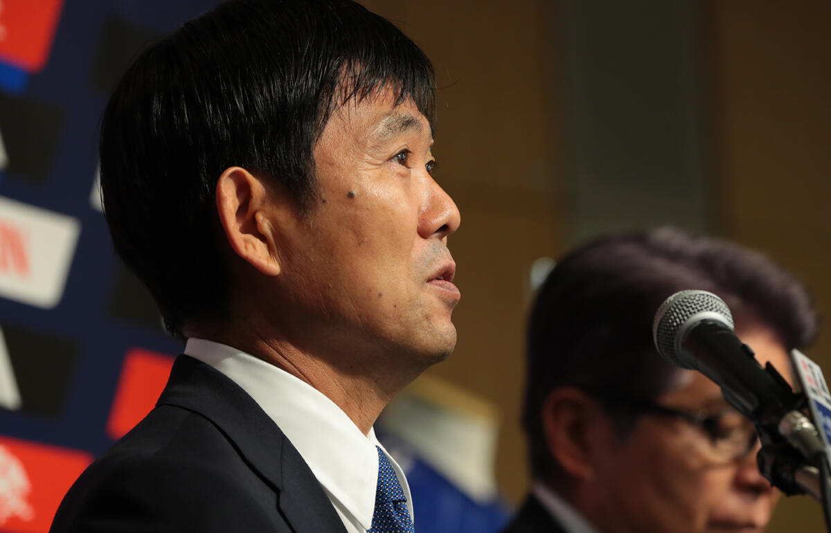 伊東純也の招集を見送る決断をした森保一監督