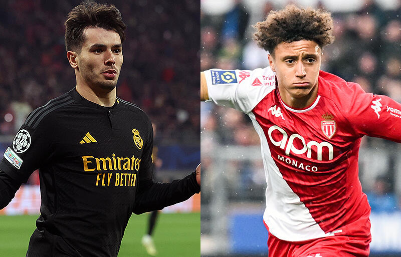 初招集のブラヒム・ディアス(左)とベン・セギル(右)