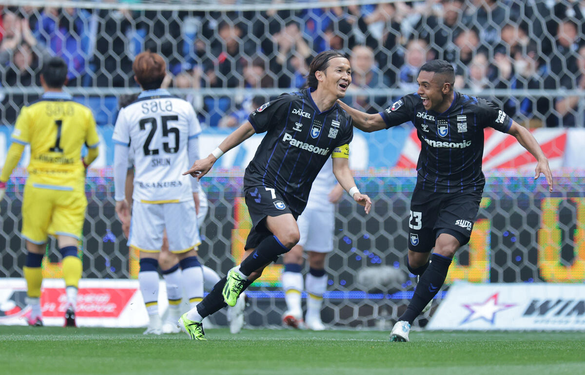 開幕から3試合連続ゴールの宇佐美貴史