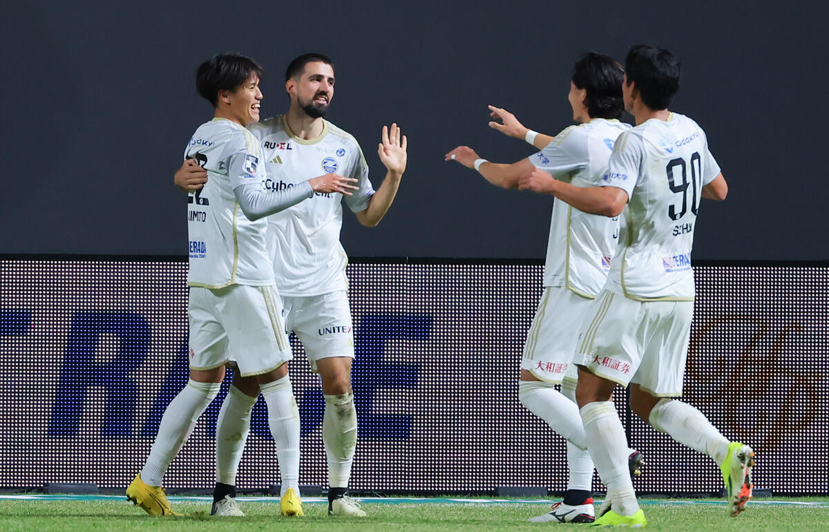 Jリーグ初ゴールを記録したドレシェヴィッチ