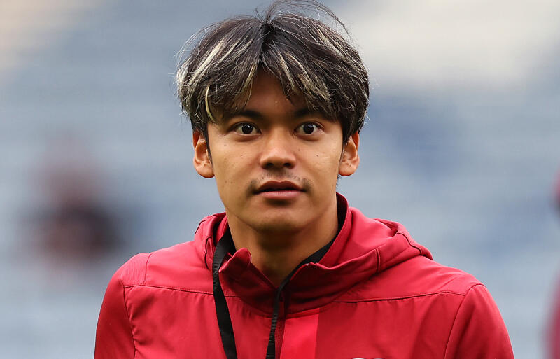 ハーツFW小田裕太郎。