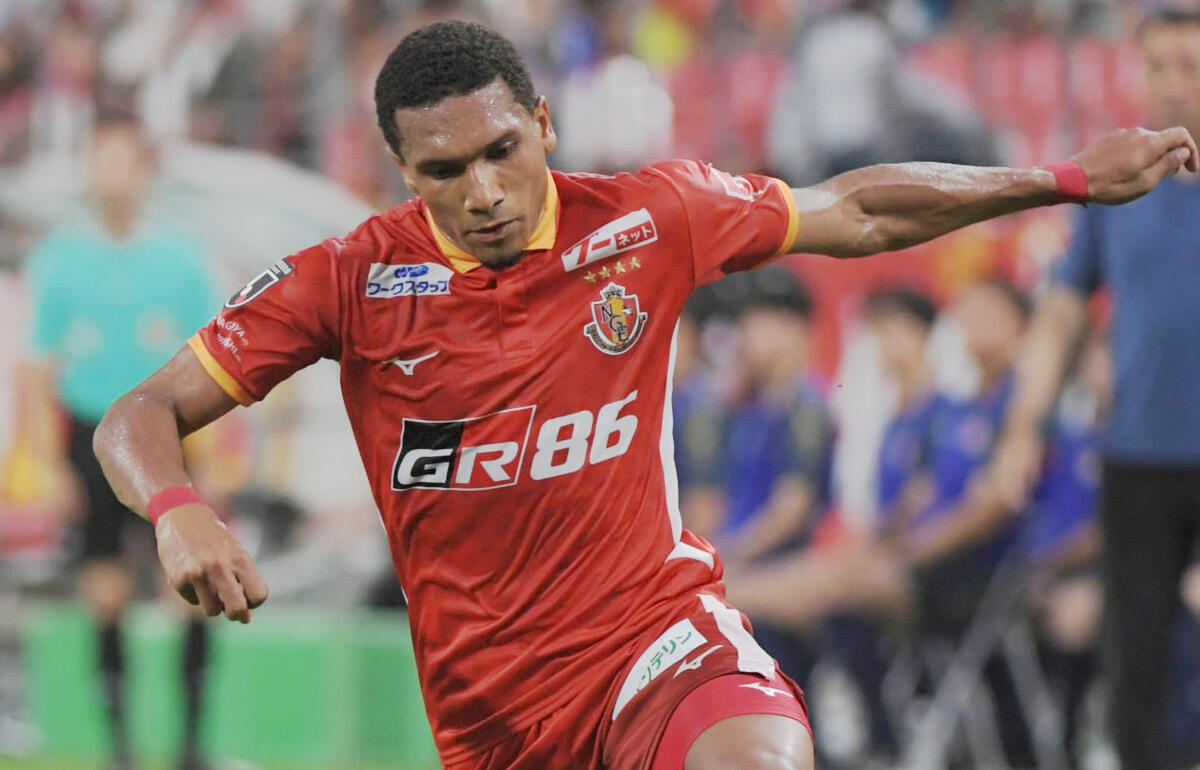 かつて名古屋グランパスでプレーしたマテウス