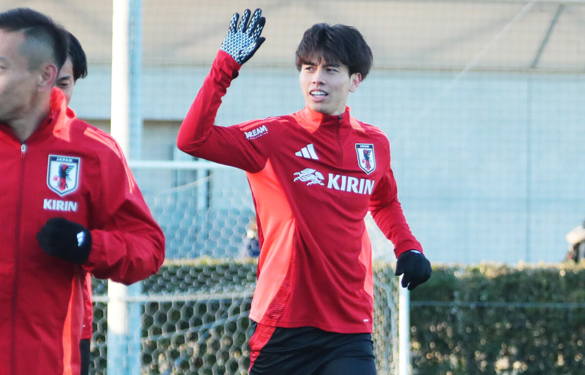 アジアカップは不参加だった田中碧