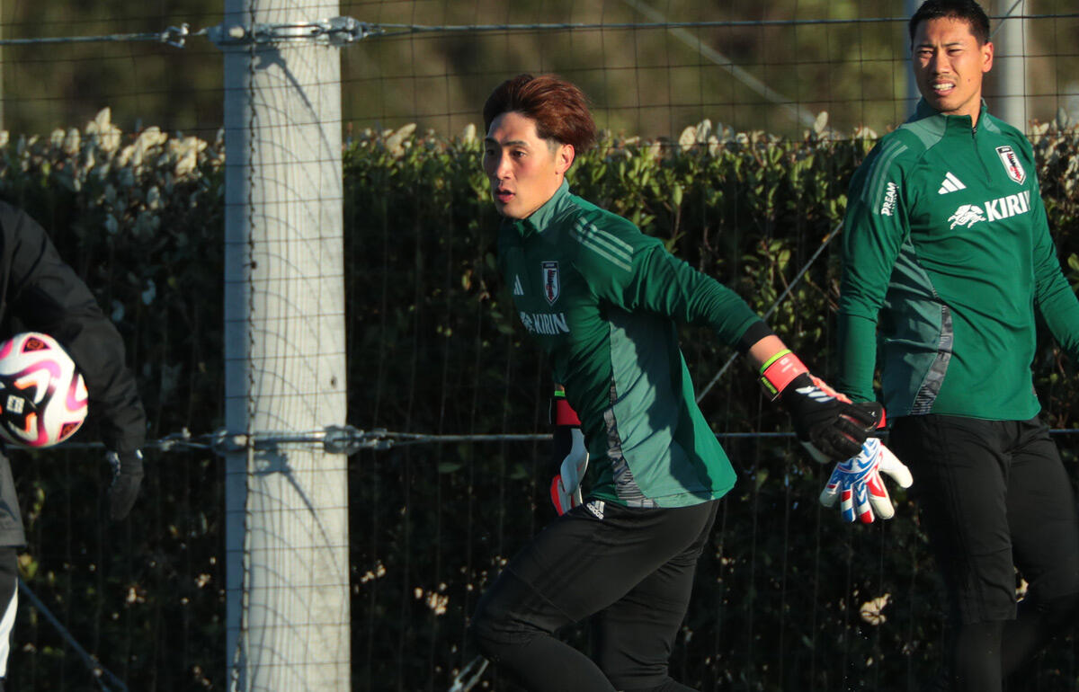 日本代表に復帰した大迫敬介