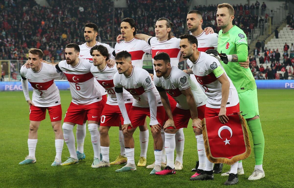 現在のトルコ代表のユニフォーム