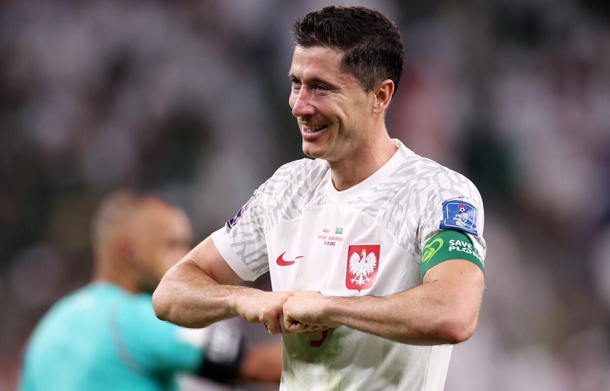 ポーランド代表のロベルト・レヴァンドフスキ