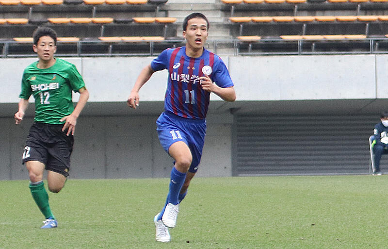 山梨学院高時代に選手権を制した廣澤灯喜