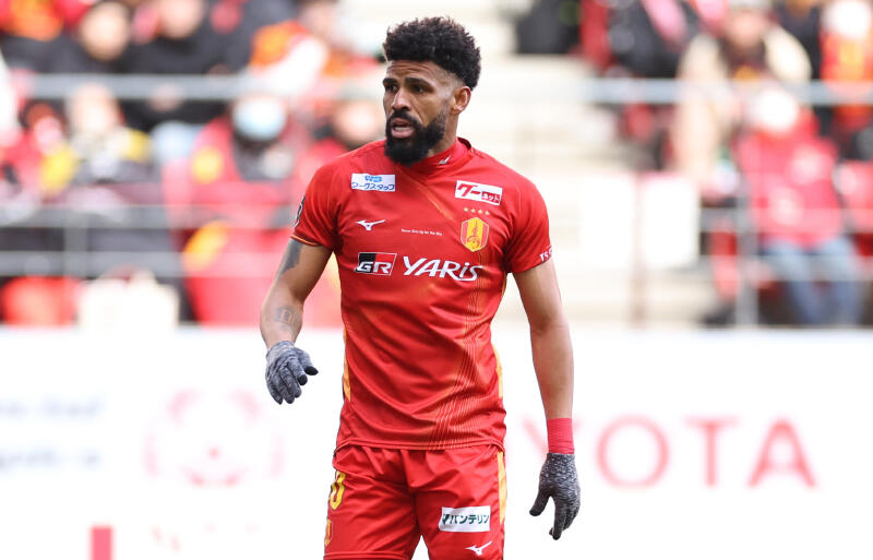 今季から名古屋でプレーするパトリック。