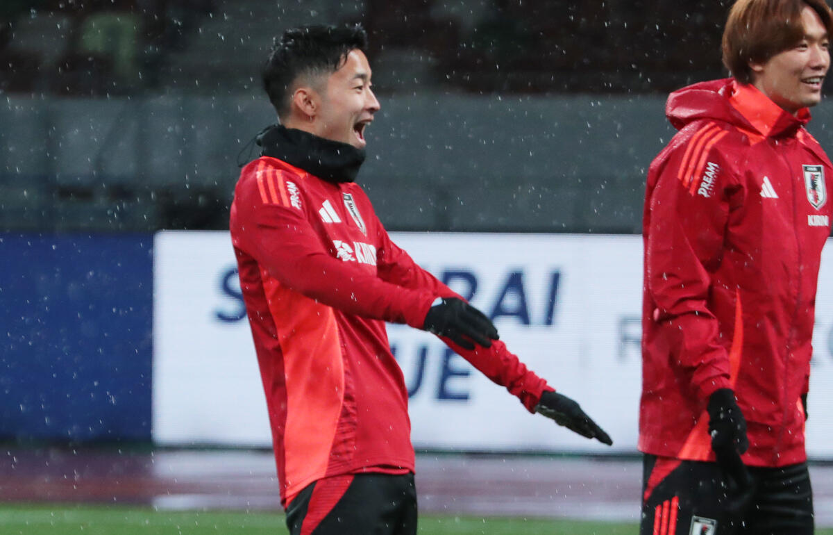 北朝鮮戦へ意気込む菅原由勢