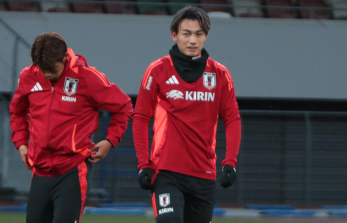 意気込みを語る上田綺世