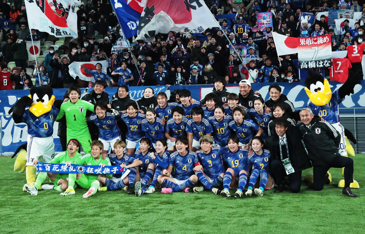 パリ五輪の切符をつかんだなでしこジャパン