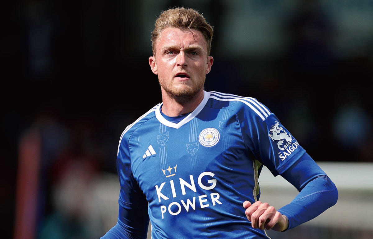 レスター・シティのDFハリー・サウター(25)