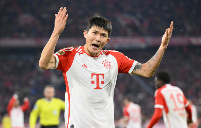 バイエルンDFキム・ミンジェ。