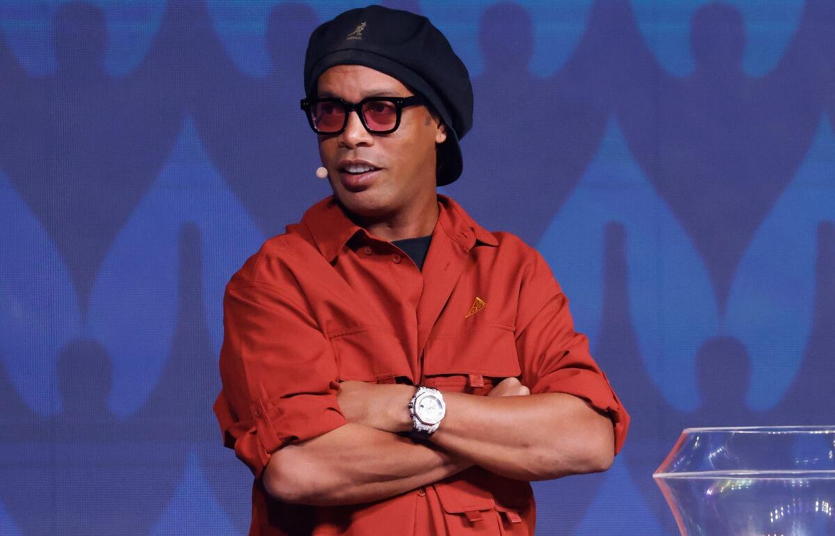 かつてバルセロナでエースとして活躍した元ブラジル代表FWロナウジーニョ氏