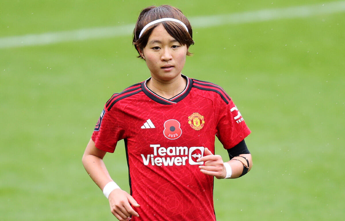 ケガからの復帰が待たれるマンチェスター・ユナイテッドの宮澤ひなた