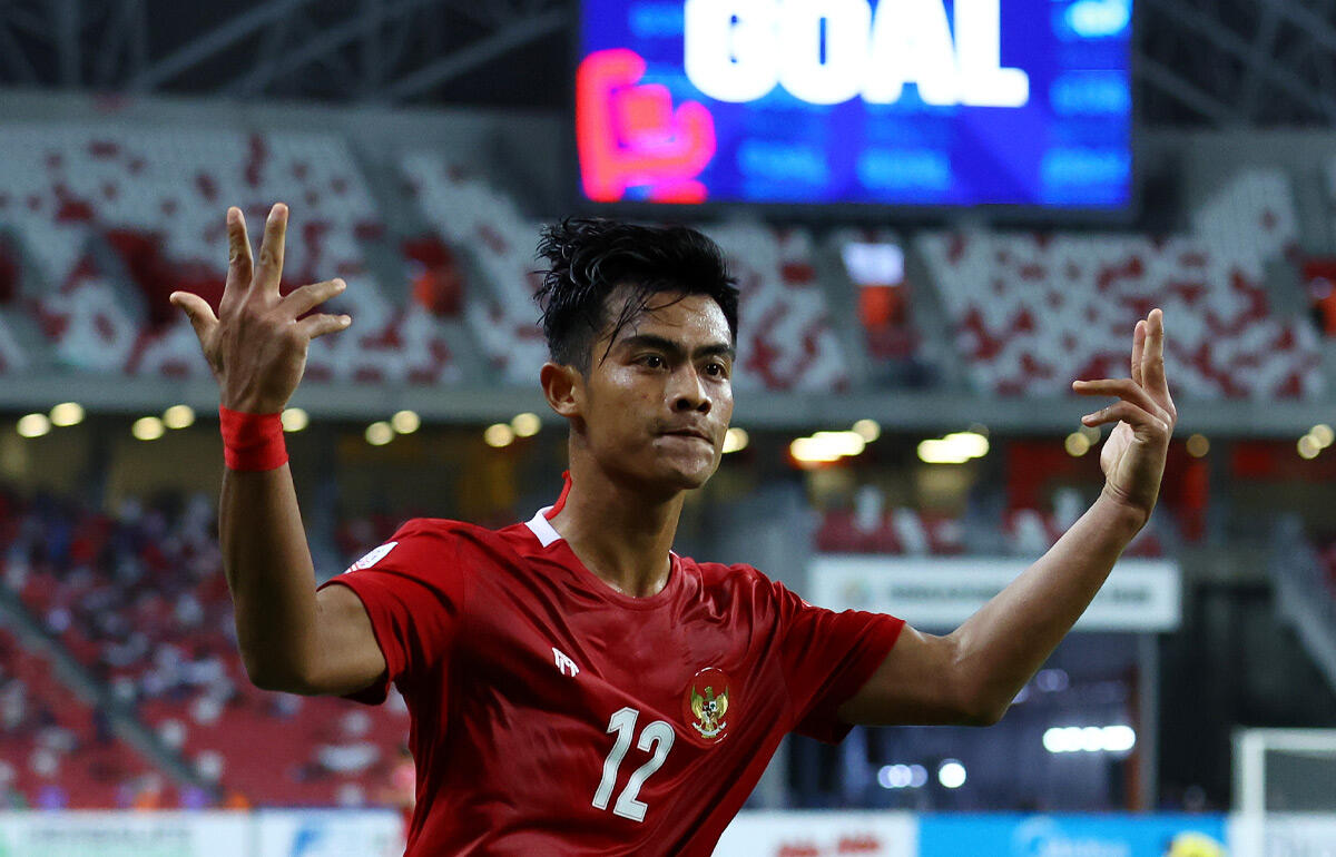 日本代表戦でも得意のロングスローを披露したインドネシア代表アルハン