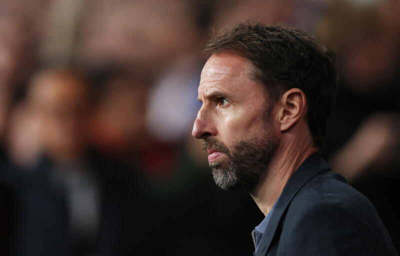 イングランド代表を率いるサウスゲイト監督。