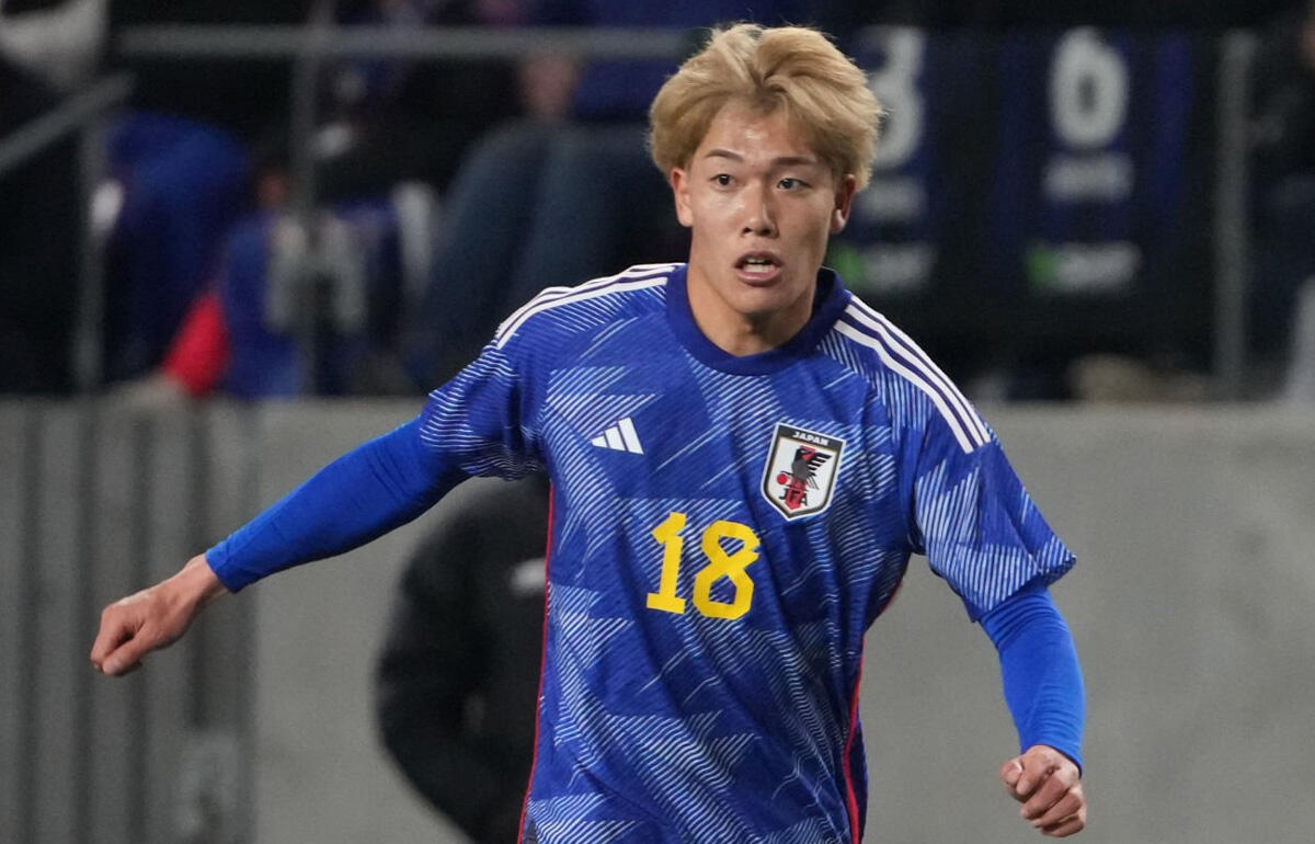 後半から出場した染野唯月