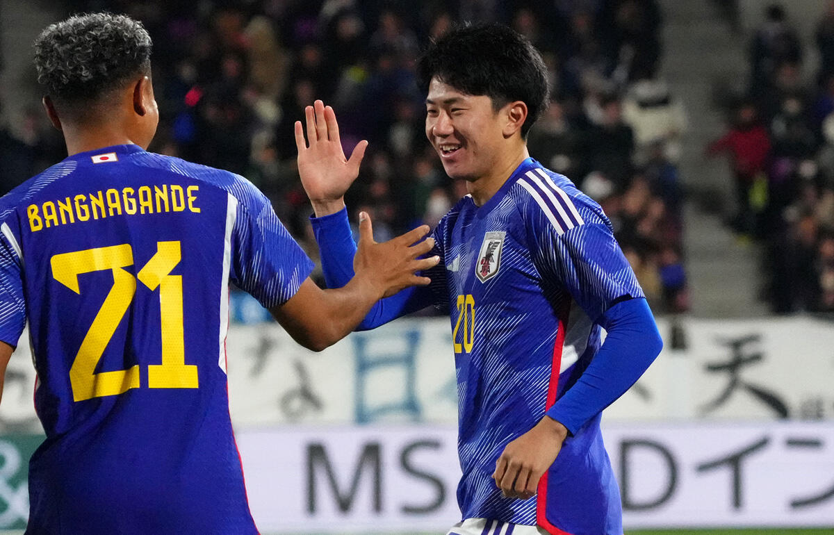 先制ゴールを決めた平河悠