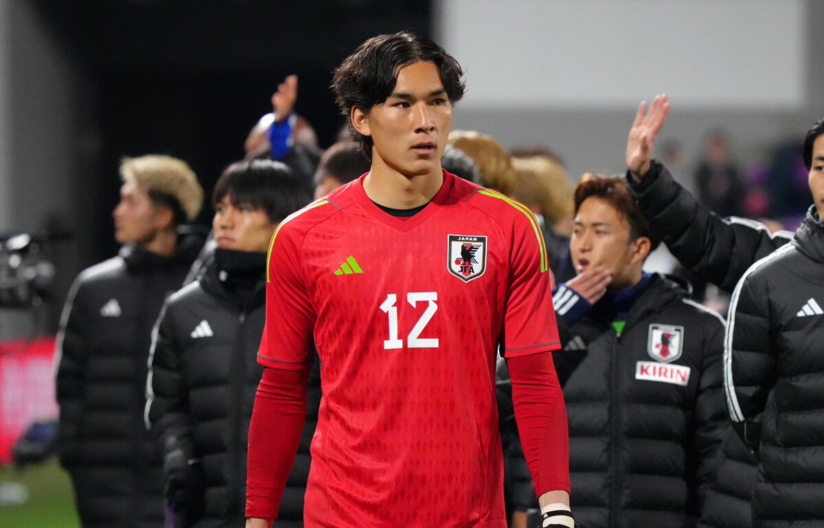 ゴールを守った野澤太志ブランドン